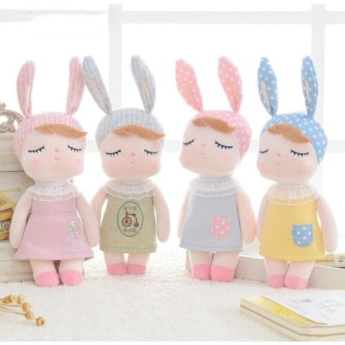 Child Kawaii Retro Angela Charm Pendant Mini Cute PP Cotton Filling Plush Toys Variety of Styles Animal Kids Gifts Multicolor