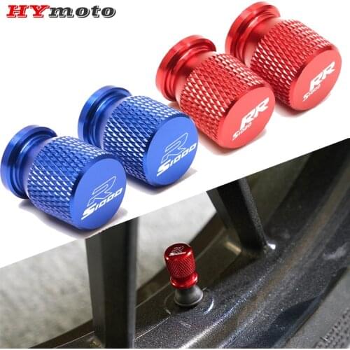 For BMW S1000RR S1000R S1000 R/RR High Quality Motorcycle CNC Aluminum Accessories Wheel Tire Valve Stem Caps Airtight Cover