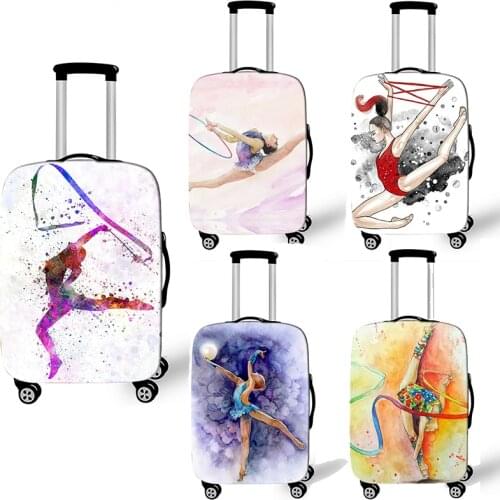 18-32 inch Black Girls luggage cover women baggage Trunk protection African LadiesTravel suitcase for Accessories