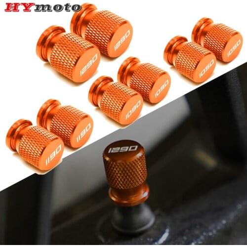 For KTM Adventure 790 1050 1090 1190 1290 SUPER ADVENTURE Hot Deals Motorcycle Aluminum CNC Wheel Tire Valve Stem Caps Cover