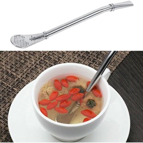 Stainless Steel Drinking Straw Filter Handmade Yerba Mate Tea Bombilla Gourd Washable Practical Tea Tools Bar Accessories