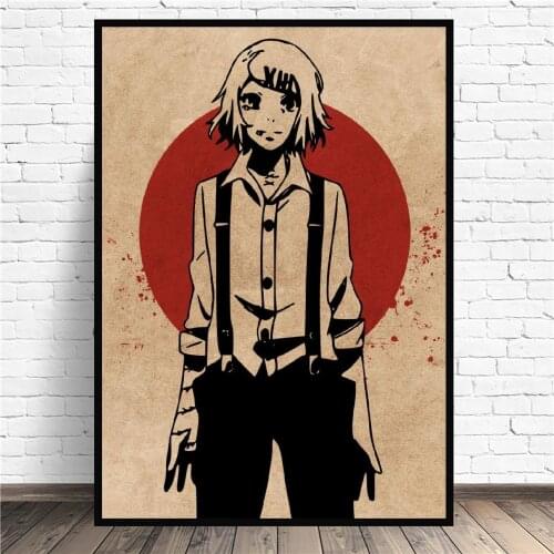 Juuzou tokyo ghoul anime Anime Canvas Painting Wall Art Pictures Prints Home Decor Wall Poster Decoration For Living Room