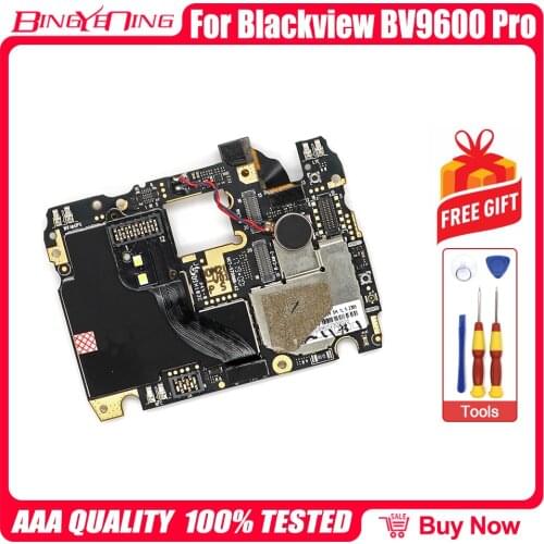 Mainboard For Blackview BV9600 Pro Smartphone USB Charging Dock Flex Cable Motherboard With Vibrator Repair Replaceme