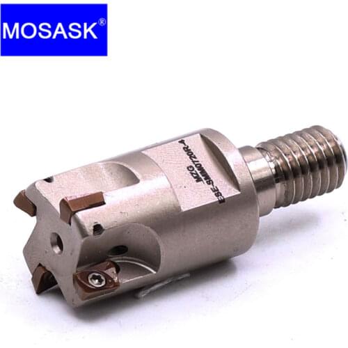 MOSASK ASM Tools ASM07 16 12 20 mm CNC Lathe Right Angle Shoulder Precise Face End Mill Finishing Cutter Milling Arbor Tool