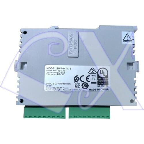 New original Delta thermocouple sensor DVP-04TC-S temperature measurement left analog expansion module