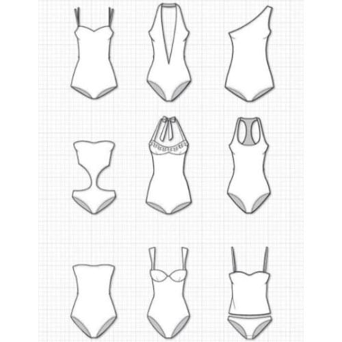 Swimsuit custom sample