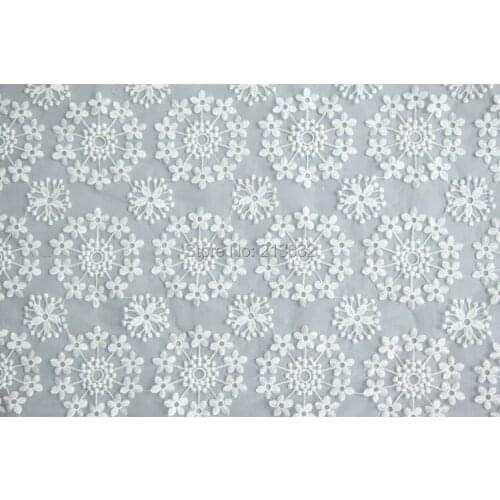 POp110-78 textile cotton lace fabric cotton with water soluble lace fabric lace lace fabric sewing machine designer new Best