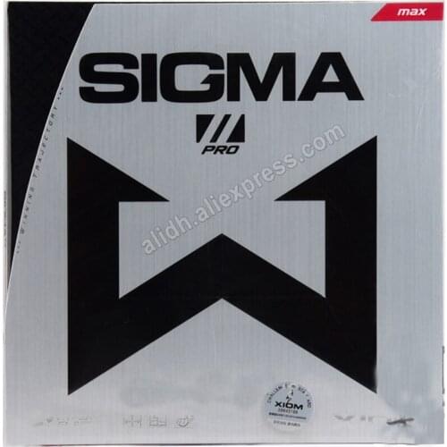 Original xiom SIGMA 2 PRO table tennis rubber 79-034 racquet sports xiom rubber for table tennis rackets ping pong paddle