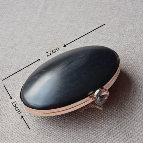 Pc Metal Frame Box Purses Handles for DIY Craft Bag Replacement Handbags Evening Bag Clutch Parts Accessories obag handles