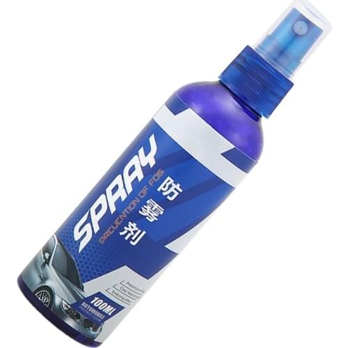 100ml Car Glass Anti-fog Agent Waterproof Rainproof Anit-fog Spray Cleaner Window Windshield Coating Mist Liquid Spray