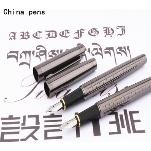 High quality 510 Gray line Student school Business office Fountain Pen supplies Student ink pens