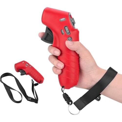Silicone Sleeve Cover for DJI Motion Controller Protective Skin Case Anti-Lost Lanyard Neck Strap for DJI FPV Combo Accessories