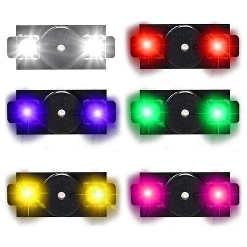 HGLRC Super Mini 1.38g WS2812 Colorful LED with 5V Active Alarm Buzzer Support Cleanflight Betaflight F4 F7