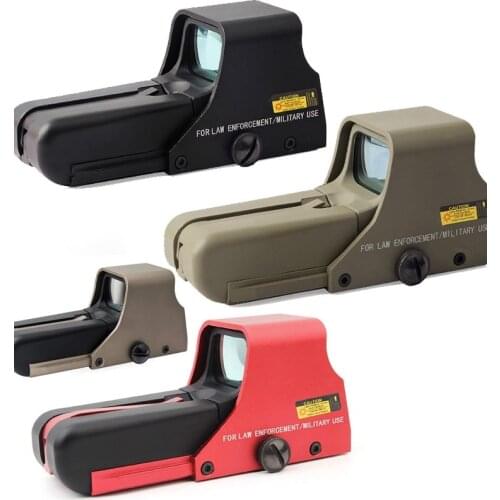 Tactical Holographic Sight Red Dot 20mm Rail Mounts For Glock Airsoft Collimator Hunting Sniper Optical Weapon Accessories