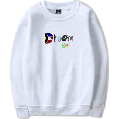 Dream SMP Spring O-Neck Hoodie Letter Pattern Printed Harajuku Comfortable Cotton Hoodie Unisex Hoodie tops