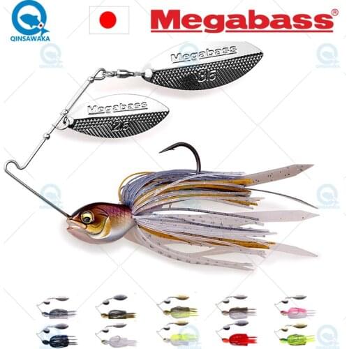 JAPAN Megabass SV-3 Double Willow Spinnerbait top water FISHING Lure Sea Freshwater fishing long distance darting