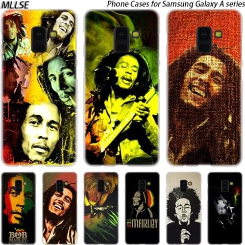 MLLSE Reggae Bob Marley Hard Case for Samsung Galaxy A10 A20 A30 A40 A50 A70 A20E A2 CORE M10 M20 M30 Hot Fashion Cover