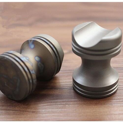 1PC Titanium Alloy Cigar Seat Cigar Care Metal Cigar Holder Base Cigarette Holder Accessories Tools Outdoor Camping Equipment