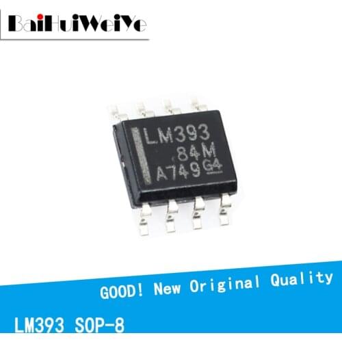 20PCS/LOTE LM393DR LM393 SOP8 Operational SOP-8 New Original IC Amplifier Chipset Good Quality