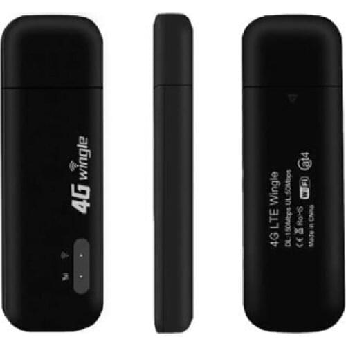 4G LTE Router USB Modem 4G Wifi Dongle Unlocked Mini Car Wireless Routers Mobile Wifi Hotspot With Sim Card Slot