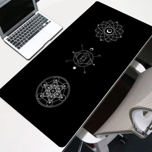 Personalized Mouse Pad Xxl Black Laptop Desk Pad Non-slip Rgb Gamer Keyboard Accessories Mini Pc MousePad Game Carpet Animation