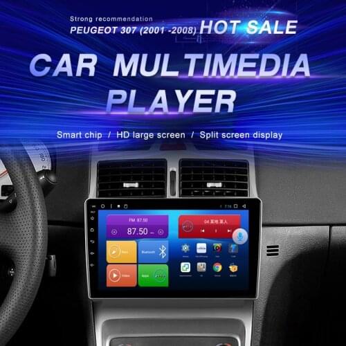 Android Car DVD For Peugeot 307 (2001 -2008) Car Radio Multimedia Video Player Navigation GPS Android10.0 Double Din