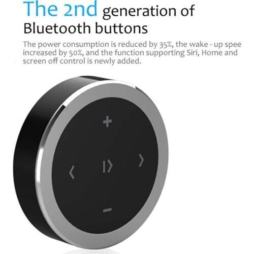 Wireless Bluetooth 4.0 Controller Media Steering Wheel Remote Control Mp3 Music Play For Android IOS Smartphone Control