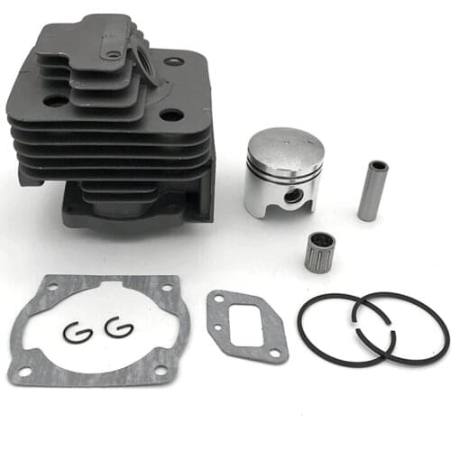 40MM Brush Cutter Cylinder & Piston Ring with Needle Cage for 43CC CG430 Various Strimmer Trimmer 40-5 BG430