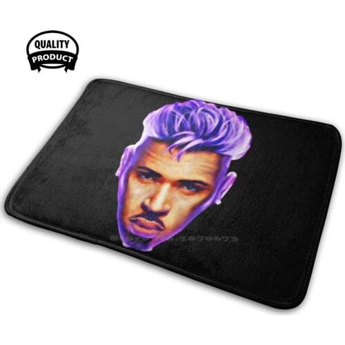 Chris Brown Soft House Family Anti-Slip Mat Rug Carpet Brown Chris Chris Brown Music Drake Bachelor Bachelorette Black Love