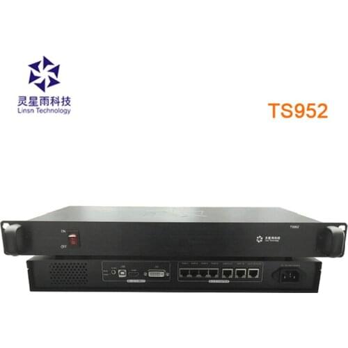 Linsn TS952 full color linsn sender box linsn sending card support 2.6 million pixels work with display led