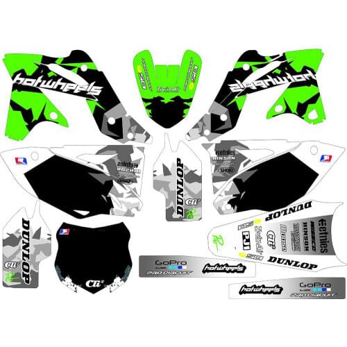 Motorcycle Graphics 3M DECALS stickers kits For Kawasaki KX250F KXF250 2013 2014 2015 2016 KXF 250 KX 250F For Kawasaki 250 KXF