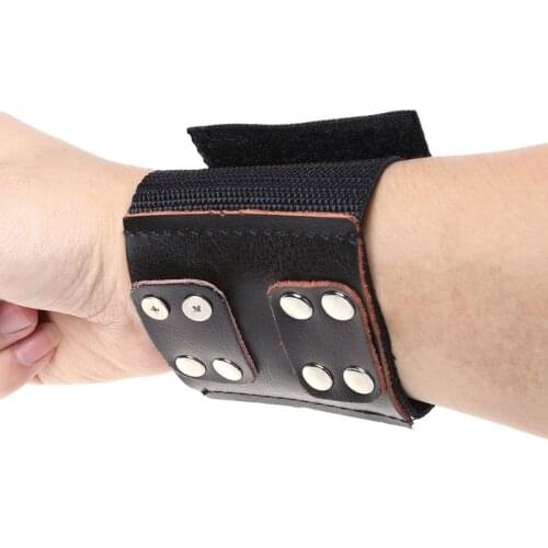 New Fishing Wrist Band Elastic Adjustable Wristband Protector Catapult Slingshot