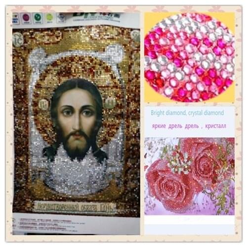 2019 New arrived crystal diy Diamond Embroidery Religions Diamond Mosaic Painting Pattern Rhinestone crystal diamond painting zx