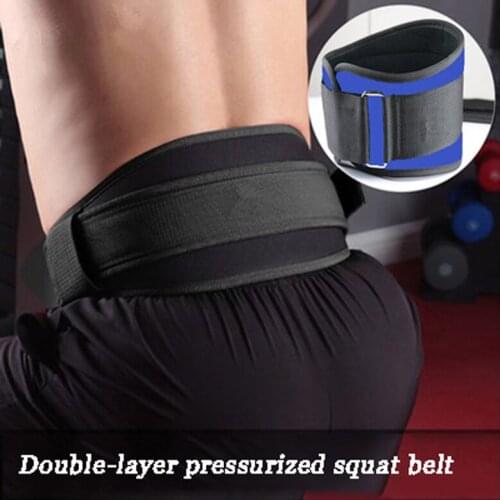 Weightlifting Squat Training Lumbar Support Band Sport Powerlifting Belt Fitness Gym Back Waist Protector For Men Womans Girdle