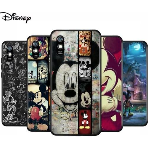 Silicone Cover Disney Mickey Mouse For Xiaomi Redmi 9 9T 9C 8 7 6 Pro 9AT 9A 8A 7A 6A S2 5 5A 4X GO Phone Case