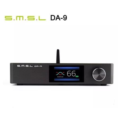 SMSL DA-9 High Quality Power Amplifier Bluetooth 5.0 Amp APT- X Support DA9 with Remote Control Hifi AMP