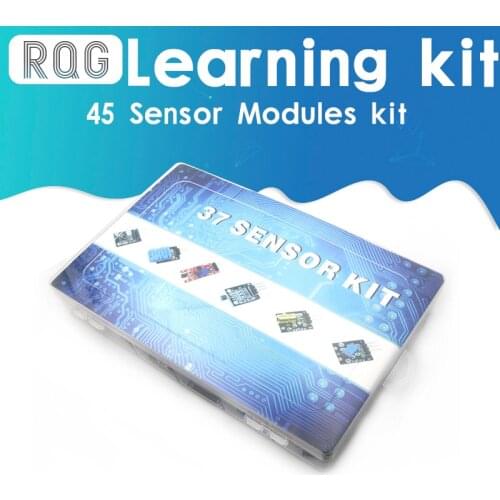 For arduino 45 in 1 Sensors Modules Starter Kit better than 37in1 sensor kit 37 in 1 Sensor Kit UNO R3 MEGA2560