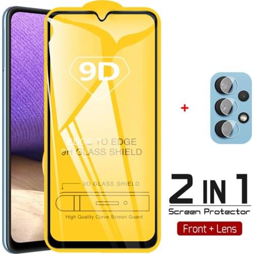 2-in-1, tempered glass for samsung a32 4g/5g glass a 32 samsung galaxy a32 camera protection a32 samsung a 32 screen protector