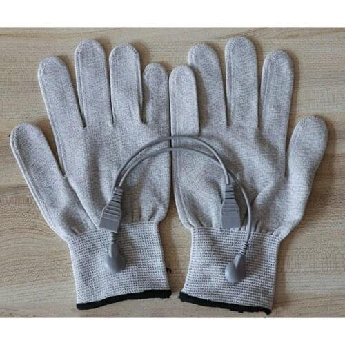 Accessories For Bioelectric Beauty Health Massager Electrotherapy Care Gloves Hand Electric Massage Finger Joint Hot Sale