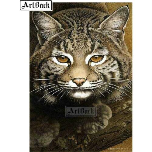 New 5d diy diamond painting cat picture full square drill diamond embroidery 3d resin mosaic animal decoration artwork ARD178