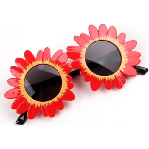 Children Sunglasses Kids Sun Flower Glasses Baby Boys Girls Sun Glasses Out Door Eyeglasses