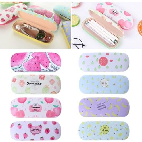 Protable Fruit Sunglasses Hard Eye Glasses Case Eyewear Protector Box Pouch Bag