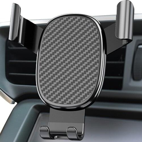Gravity Car Phone Holder Universal Mount Mobile Stand Cell Smartphone Auto Air Vent Support For iPhone Samsung Xiaomi