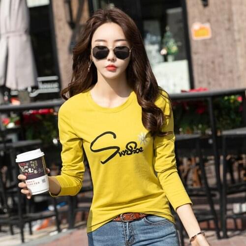 Женские длинные футболки HUARENMEI China At AliExpress