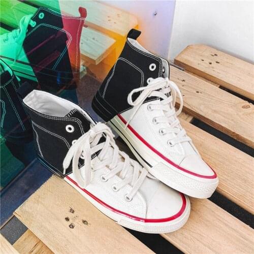High Quality Canvas Shoes Brand Mens Basketball Fabric High Sneakers Mens Non-leather Casual Flat Best Selling Summer