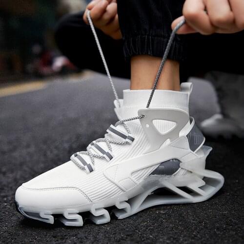 Mens Fashion Blade Sneakers High Quality Casual Shoes Comfortable Men Outdoor Walking Shoes Zapatillas Hombre