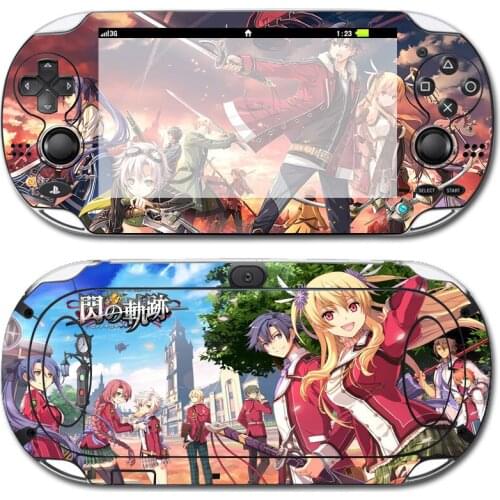 TRAILS OF THE COLD STEEL Sticker for PS Vita PSV 1000 Video Game Skin Sticker Vinyl Skin Ptotector Decal For PlayStation PSV1000