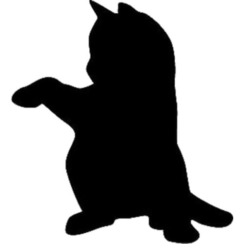 10.5*11.5CM Funny Fat Cat Fuel Cap Decal Fashion Animal Window Glass Decoration Car Sticker C4-0516