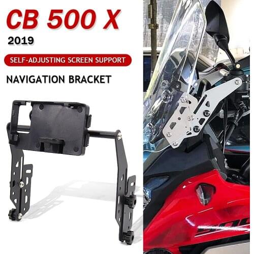 2016-2019 2018 New Stand Holder Phone Mobile Phone GPS Plate Bracket Auto adjust screen stand For Honda CB500X CB 500 X CB 500X