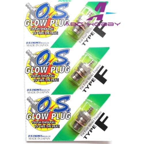 NEW O.S. os OS Type F Glow Plug Medium Four Stroke 71615009 4-Stroke Engines RC Car Model RC hobby RC toys